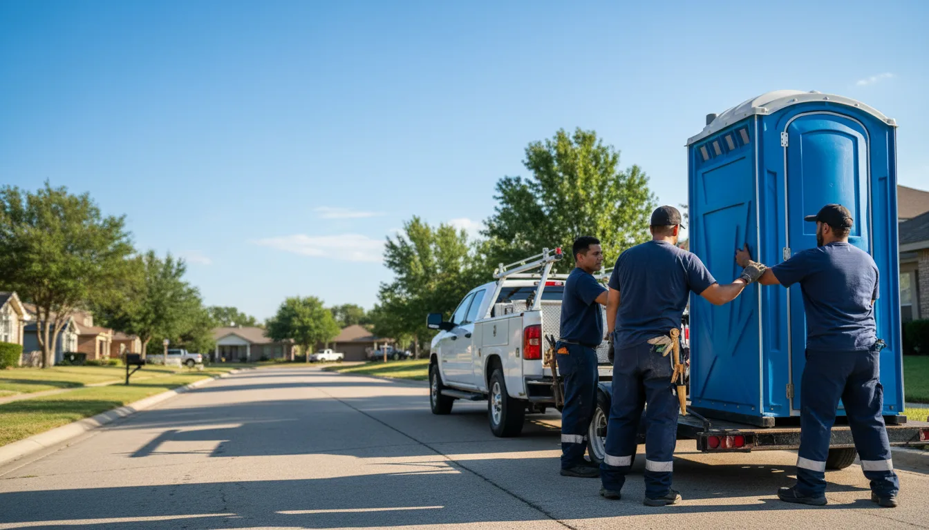 Portable Toilet Rental in White Hall, IL near me